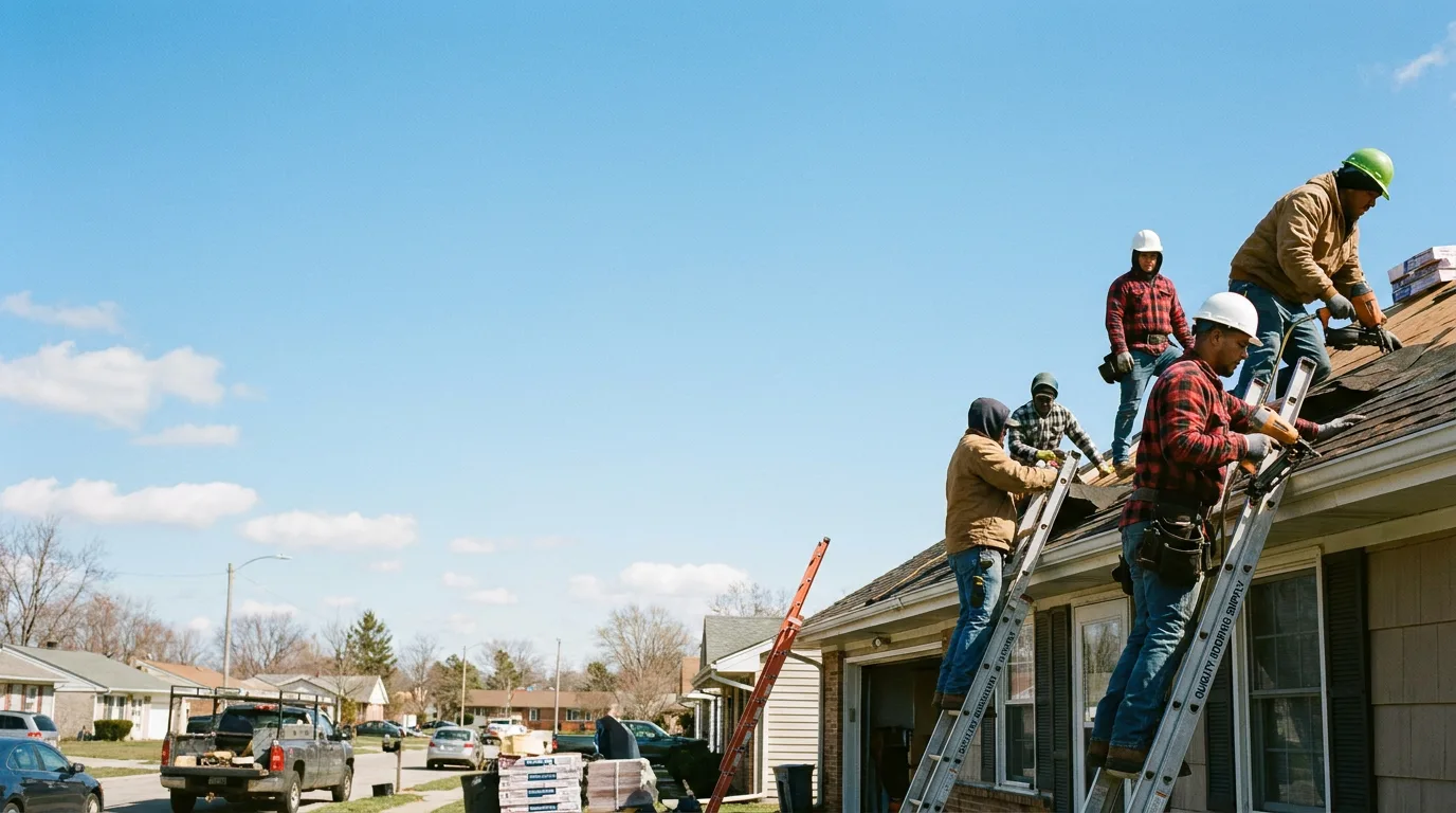 Roofing in Mattoon, IL near me